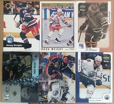 Doug Weight Lot of 6 Hockey cards. Two 1991-92 Rookie cards RC, 4 McDonalds