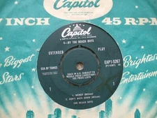 The Beach Boys - 4 By The Beach Boys - UK Extended Play 45 - EX- 45 - EAP1-5267