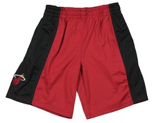 Zipway NBA Basketball Youth Miami Heat Team Shorts, Red
