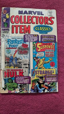 Marvel Collector's Item Classics #7   1960s Silver Age Comic   Reader Copy