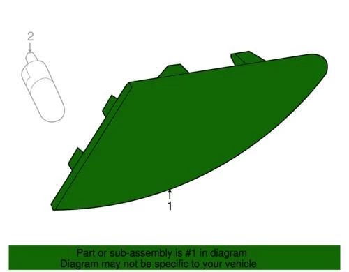 Lámpara de señal AMG original Mercedes-Benz 2006-2010 R350 R320 R500 R63 251-820-01-21 Foto 2 de 2