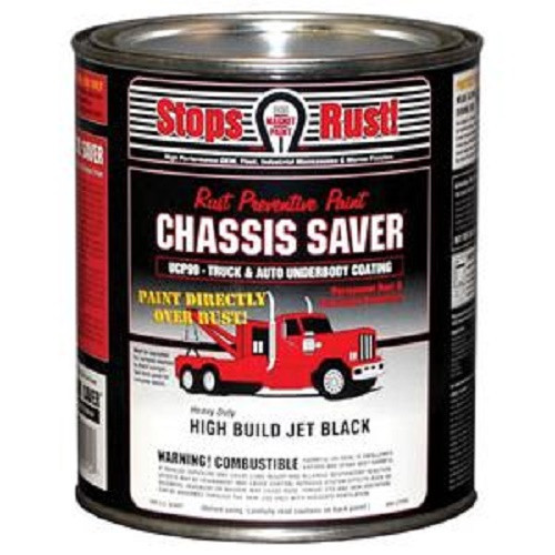 Paint UCP9916 Stops Rust Chassis Saver Gloss Black Frame Paint