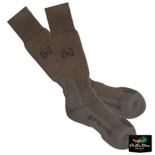 NEW BANDED BASE HEAVYWEIGHT KNEE LENGTH MERINO WOOL SOCKS