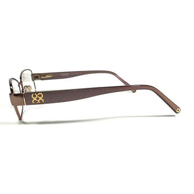 Coach Eyeglasses Frames LOUISE 1009 TAN Brown Square Full  display picture 3