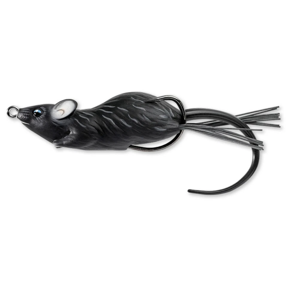 Live Target Mouse - Señuelo Topwater (MHB) cuerpo hueco 3/8 o 1 oz cualquier 4 colores Foto 2 de 4