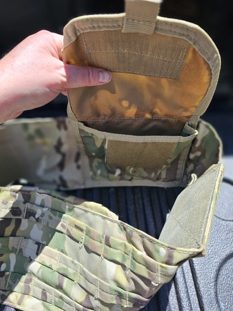 tactical belt bag Military Camouflage hunting fishing 40" - 43", Add On Pocket