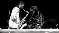 Gary Thomas and Miles Davis at the Auditorium Theatre 1987 OLD MUSIC PHOTO 5