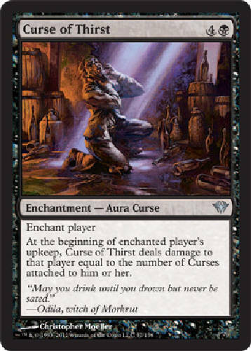 CURSE OF THIRST Dark Ascension MTG Magic the Gathering Cards DJMagic - Picture 1 of 1