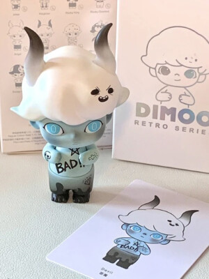 POP MART x DIMOO Retro Series Devil Mini Figure Art Toy Figurine