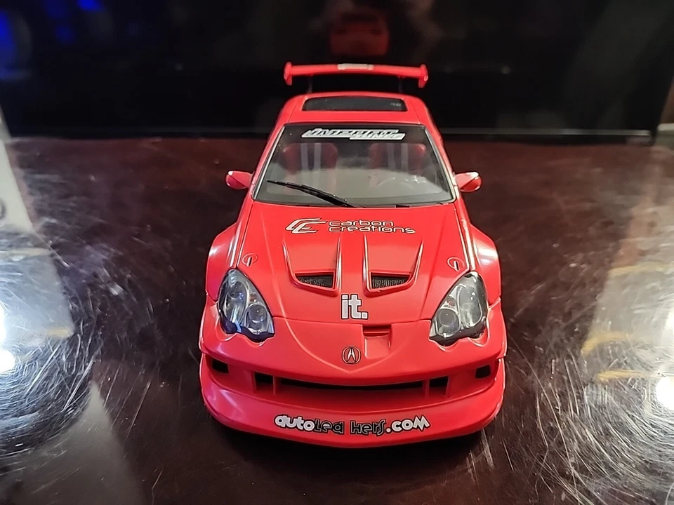 Sintonizador de importación máquinas musculares Acrua RSX 1:18 coche fundido a presión Foto 3 de 4