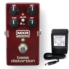 Pedale distorsione basso MXR M-85 con alimentatore 9v spedizione gratuita!