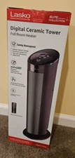 NEW Lasko 22 inch Ceramic Tower Heater 3 Speed CT22495 Auto Eco with Remote