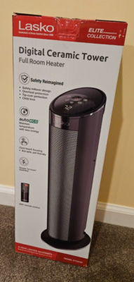 NEW Lasko 22 inch Ceramic Tower Heater 3 Speed CT22495 Auto Eco with Remote  | eBay