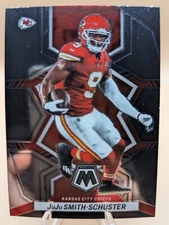 2022 Panini Mosaic Football JuJu Smith-Schuster card #96 Kansas City Chiefs