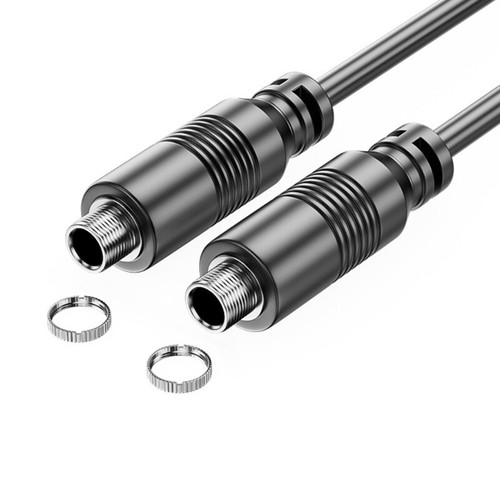 Portable 3.5mm Female to Female Adapter Cable Extension Threaded Interfaces - 第 7/8 張圖片