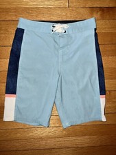 Vans Board Shorts Boy's Trunks Swim Shorts Cameo Blue Sz 24  Youth 8 