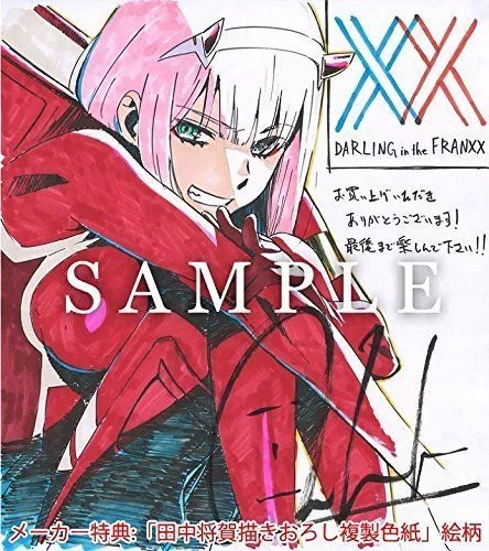 Zero Two 002 DARLING in the FRANXX Card Anime | Art Board Print