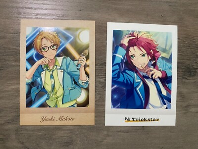 Ensemble Stars !! Makoto Yuuki & Mao Isara Polaroids (Pashako)