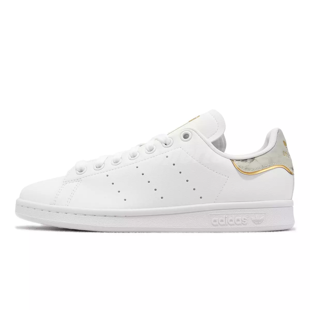 adidas Originals Stan Smith W White Marble Gold Metallic Women Casual GW4479