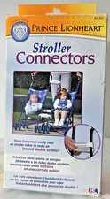 Brand New sealed in Box Prince Lionheart Stroller Connectors, 3-Piece white