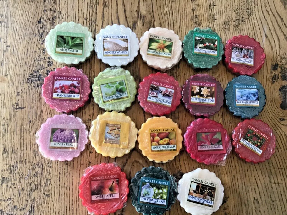 YANKEE CANDLE WAX TARTS Melts UK CHRISTMAS Spring SUMMER Retired Scents