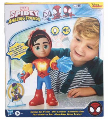 Spidey and His Amazing Friends Electronic Suit Up Spidey 10'' Actionfigur