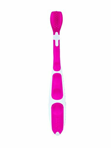 NUK Grins & Giggles 3-Sided Toothbrush, Infant, Colors May Vary - Afbeelding 1 van 12