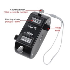 Multipurpose Mechanical Counter Tool For Coaches Referees And Outdoor Activity