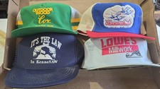 Snapback Trucker Hat Lot 3 Stripe Mesh 4 Hats