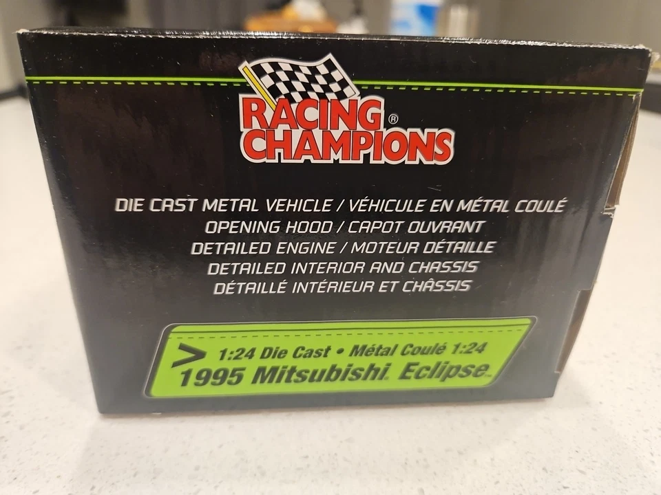 Rare 1995 Mitsubishi Eclipse The Fast And The Furious w/Johnny Tran figure 1:24 - Image 3 of 4