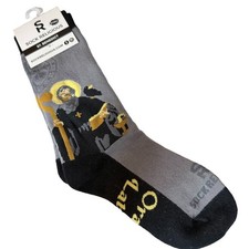 Sock Religious St Benedict YOUTH Ages 6-9 UNISEX Crew Socks Church Camp NEW