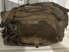 Overland Distressed Leather Duffel Bag. Beautiful Supple Leather.