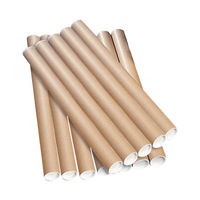 Image of Postal Tube 760x76mm Brown Kraft (Pack of 12) PT-076-15-0760