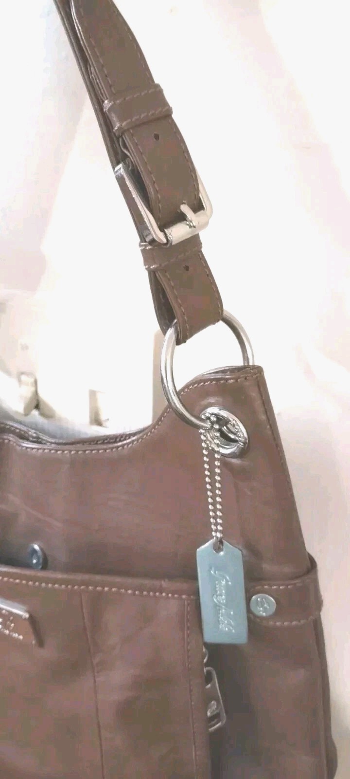 Grace Adele Leather Shoulder Hobo Bag And Wallet. - image 3