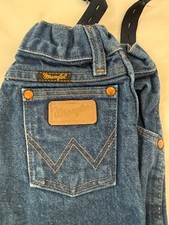 Wrangler Jeans Size 7 Reg Kids Blue 13MWZJP