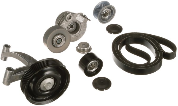 Keilrippenriemensatz Micro-V® Gates K026PK2573 FüR VW Amarok 2HA 2HB S1B S6B S7A-image