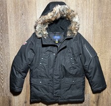 Polo Ralph Lauren Boys Down Parka W Faux Fur Hood Size Boys S