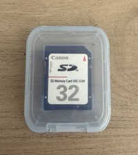 Canon Genuine 32MB MEGABYTE SDC-32M SD Camera Memory Card