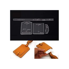 BAENRCY Certificate Bag Acrylic Template Handbag Leather Pattern Acrylic...