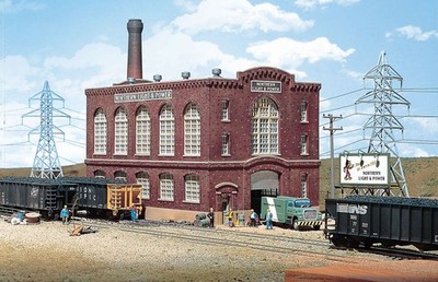 Walthers Cornerstone HO Scale Building/Structure Kit Northern Light Power Plant