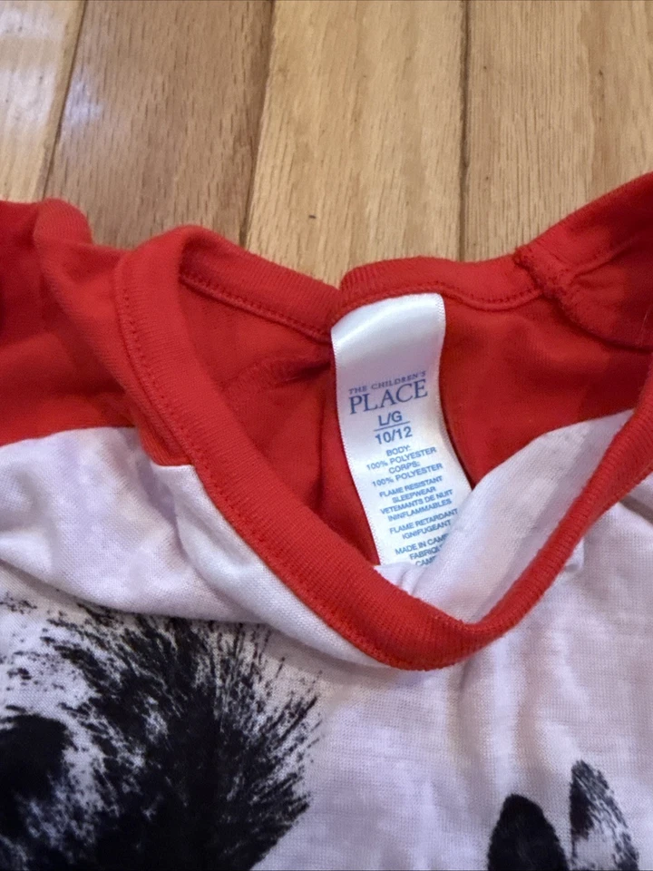 Juego de pijama de invierno Children’s Place talla 10/12 Foto 2 de 4
