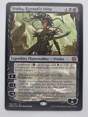 MTG Vraska, Betrayal's Sting (115/530) Phyrexia All Will Be One NM