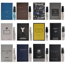 Men's Cologne Samples Fragrance Designer Perfume 0.06 Fl Oz Pack of 12