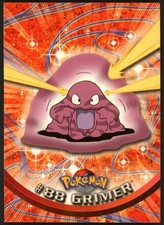2000 Pokemon TV Animation Series 2 #88 Grimer Blue Logo