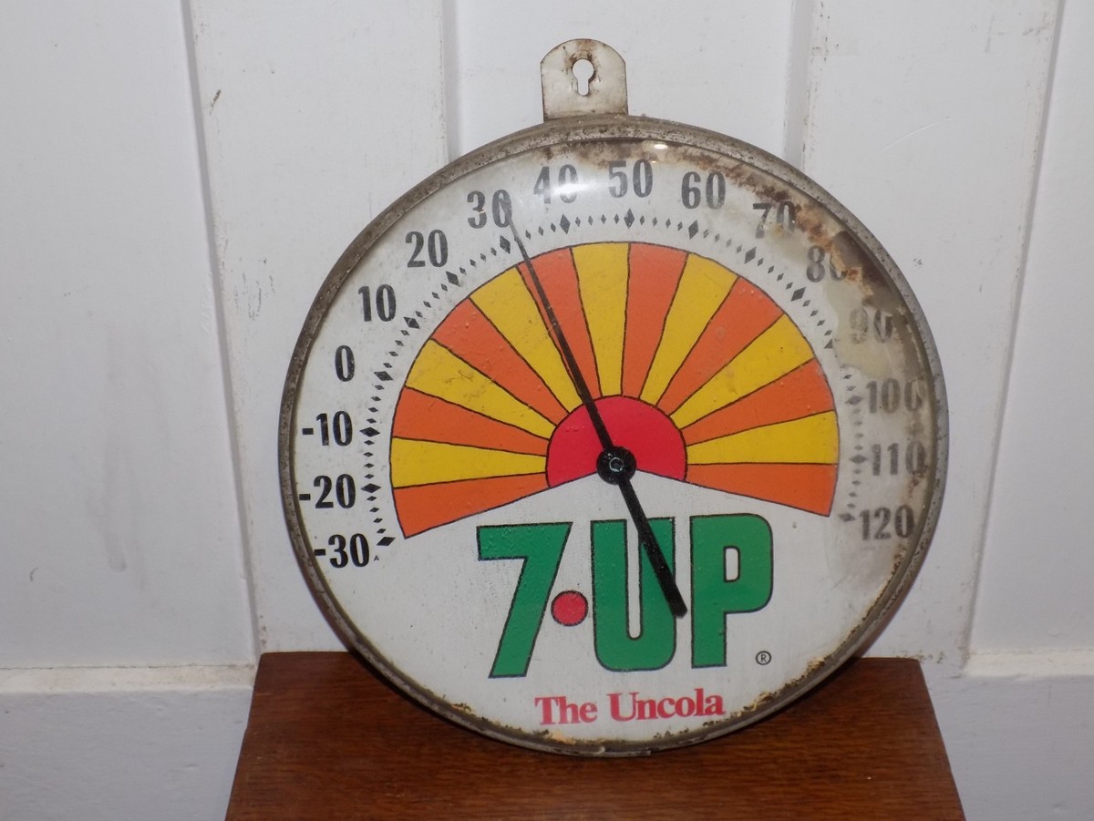 Vintage Peter Max 7 Up The Uncola Thermometer | eBay