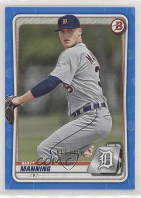 2020 Bowman Prospects Blue 66/150 Matt Manning #BP-99 04xt