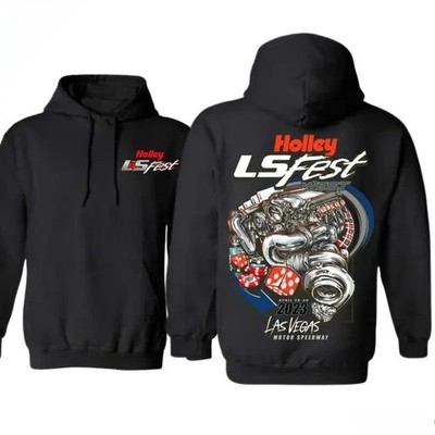 Holley LS Fest West Las Vegas Hoodie, Collector's Edition Turbo Engine Graphic