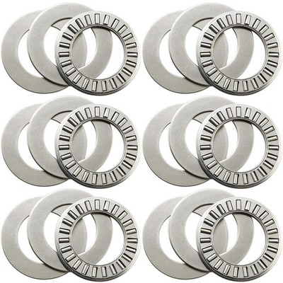 MEETOOT 6 Sets Thrust Needle Roller Bearings NTA1220+2TRA