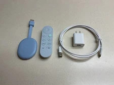 Chromecast with Google TV 4K Streaming  Device - Blue