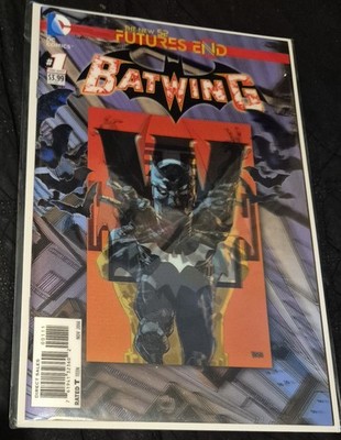 Futures End: Batwing #1 - 3D Lenticular Cover - DC Comics - 2014 - New 52
